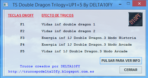 Double Dragon Trilogy v1.1 Trainer +5